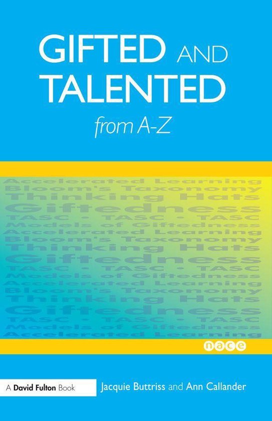Gifted and Talented Education from A-Z - cover