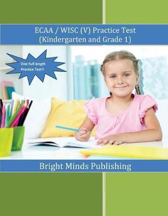 ECAA / WISC(V) Practice Test (Kindergarten & Grade 1) - cover