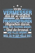 Ich Bin Vermesser Das Ist So Einfach Wie Fahrradfahren. Abgesehen Davon, Dass Das Fahrrad brennt. Und Du Brennst. Und Alles Brennt. Weil Du In Der H lle Bist.