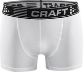 Craft Greatness Boxer 3-inch - Sportbroek - Heren - XS - White/Black