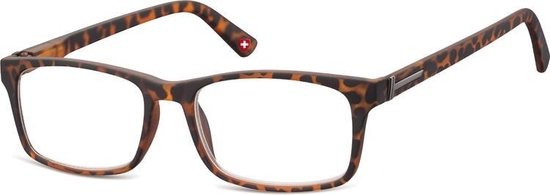 Lunettes de lecture Montana Mr73a Unisexe Rectangulaire Tortue Marron Force +1.50