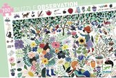 Observatie Puzzel - 1000 Bloemen (100)