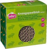 Adori Knaagspeelblok - Knaagdierenspeelgoed - Karton