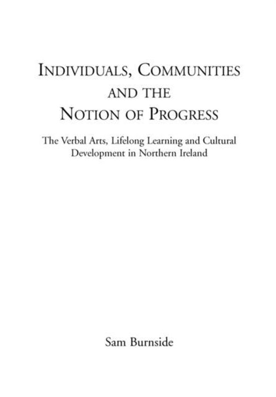 Individuals, Communities and the Notion of Progress - cover