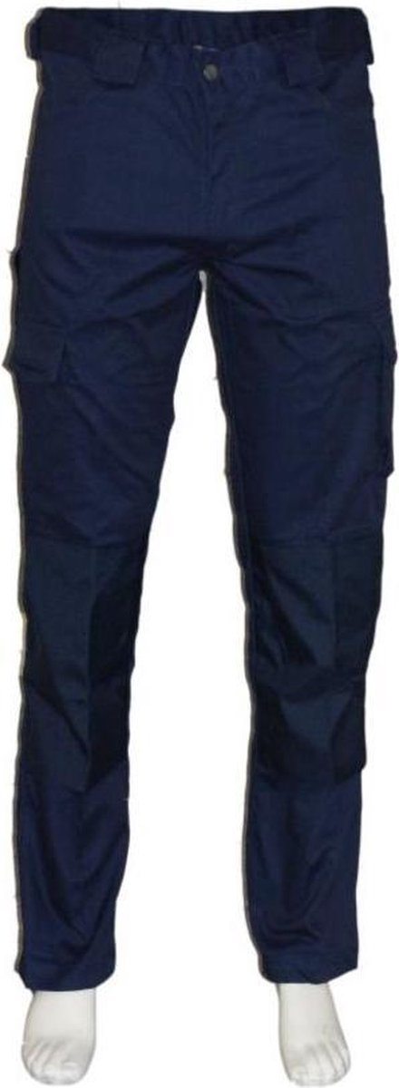 Yoworkwear Werkbroek katoen/polyester navy maat 48