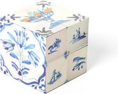 Vouwkubus, Delfts Blauw Art Cube