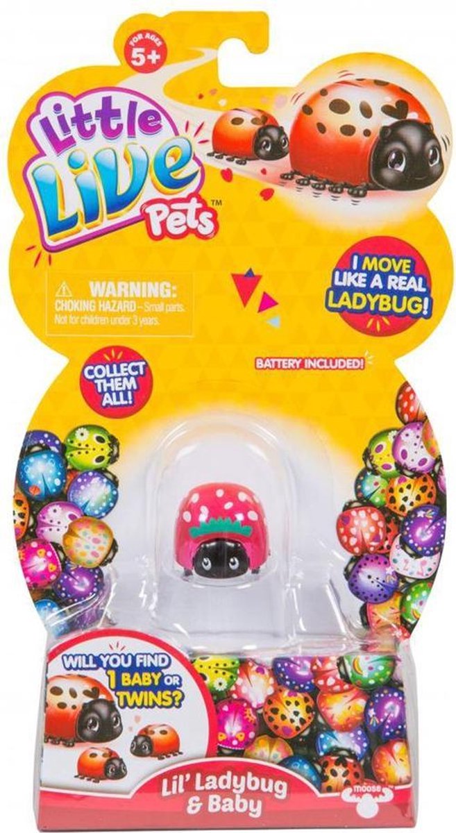 Little Live Pets Ladybug alleen nog blauw verkrijgbaar