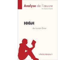 Omslag van HHhH Laurent Binet - Analyse
