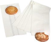 Sac, poche à pain et pâtisserie, papier, 16 / 10x35,5cm, blanc