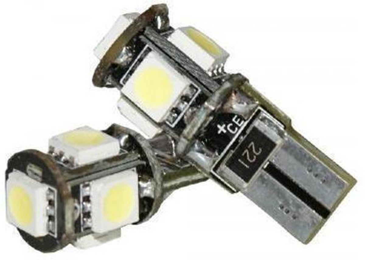 T10 CANBUS 5SMD 5W5 CANBUS (OBC Error Free) LED lamp