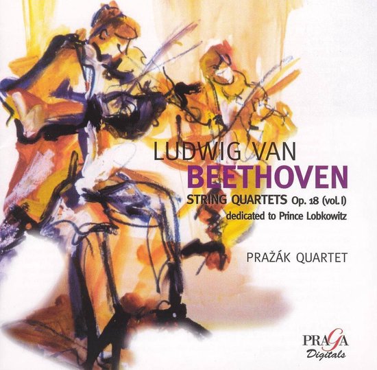 Beethoven: String Quartets Op. 18 Nos. 1, 4 & 5 - Prazak Quartet -SACD- (Hybride/Stereo)