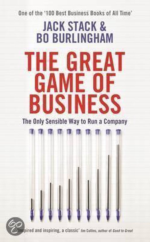 Great Game Of Business - cover