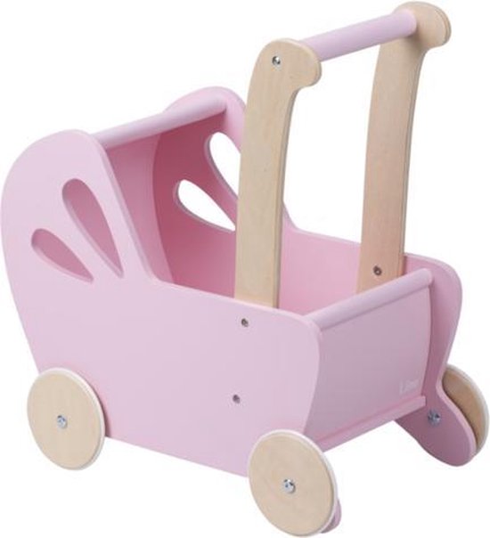 ontspannen communicatie Specificiteit Moover Toys mijn eerste poppenwagen roze | bol.com
