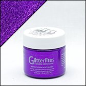 Angelus Glitterlites - 29,5 ml Glitter verf voor o.a. leer - Princess Purple