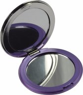 Zak spiegeltje paars - make up spiegel