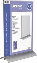 Kaarthouder Europel T-standaard A4 acryl/aluminium