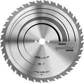 Bosch - Cirkelzaagblad Standard for Wood Speed 400 x 30 x 3,5 mm, 36