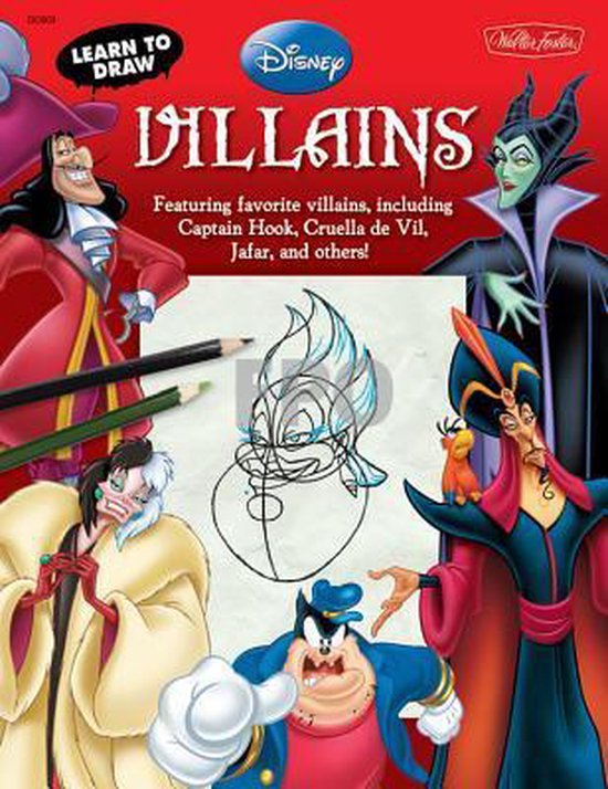 Bol Com Learn To Draw Disney Villains Disney Storybook Artists 9781600582615 Boeken