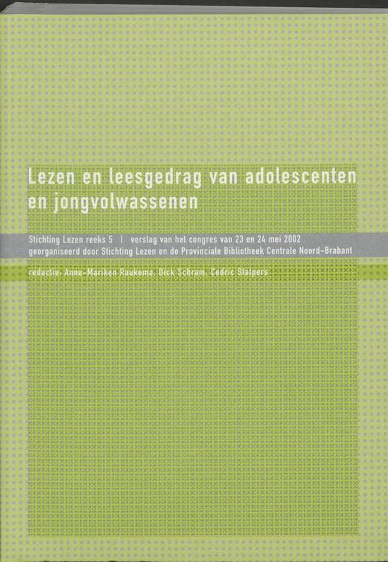 Cover van het boek 'Lezen en leesgedrag van adolescenten en jongvolwassenen' van D.H. Schram en A.M. Raukema