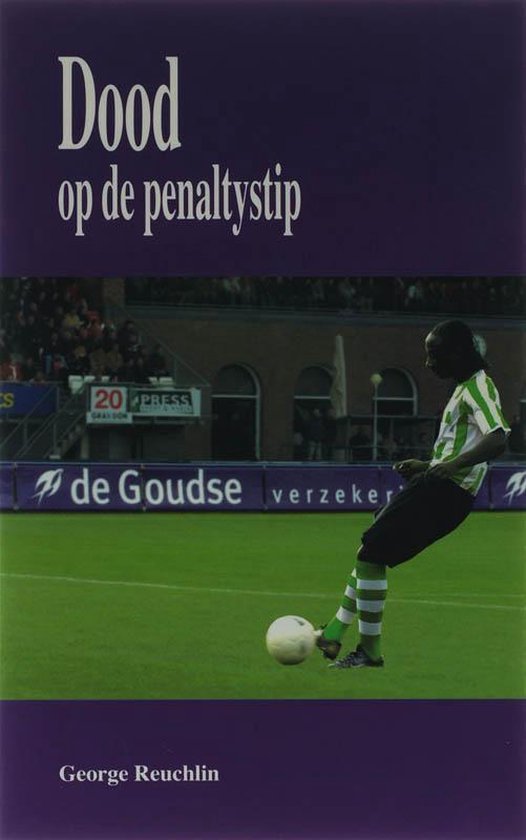 Cover van het boek 'Dood op de penaltystip'