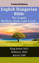 Parallel Bible Halseth English 1320 - English Hungarian Bible - The Gospels - Matthew, Mark, Luke & John