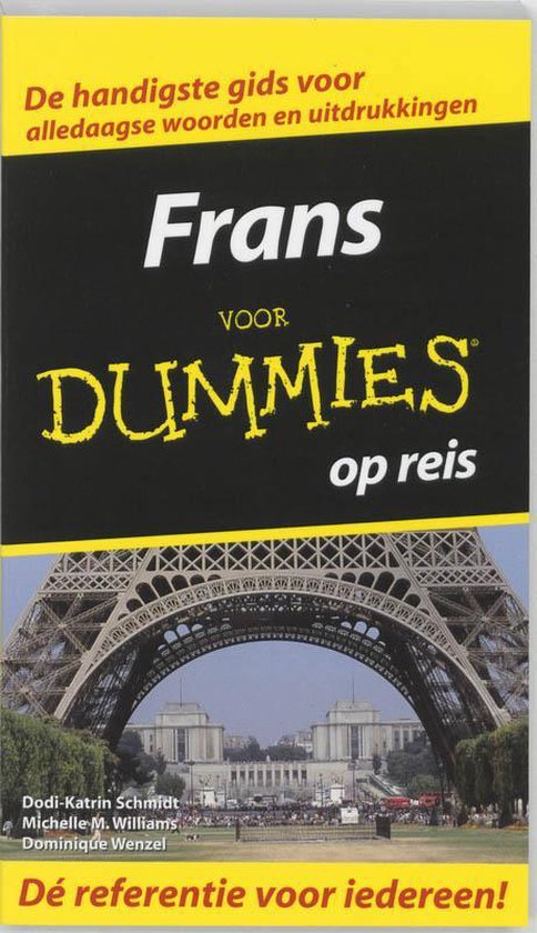Cover van het boek 'Frans voor Dummies op reis' van D.-K. Schmidt en  Schmidt