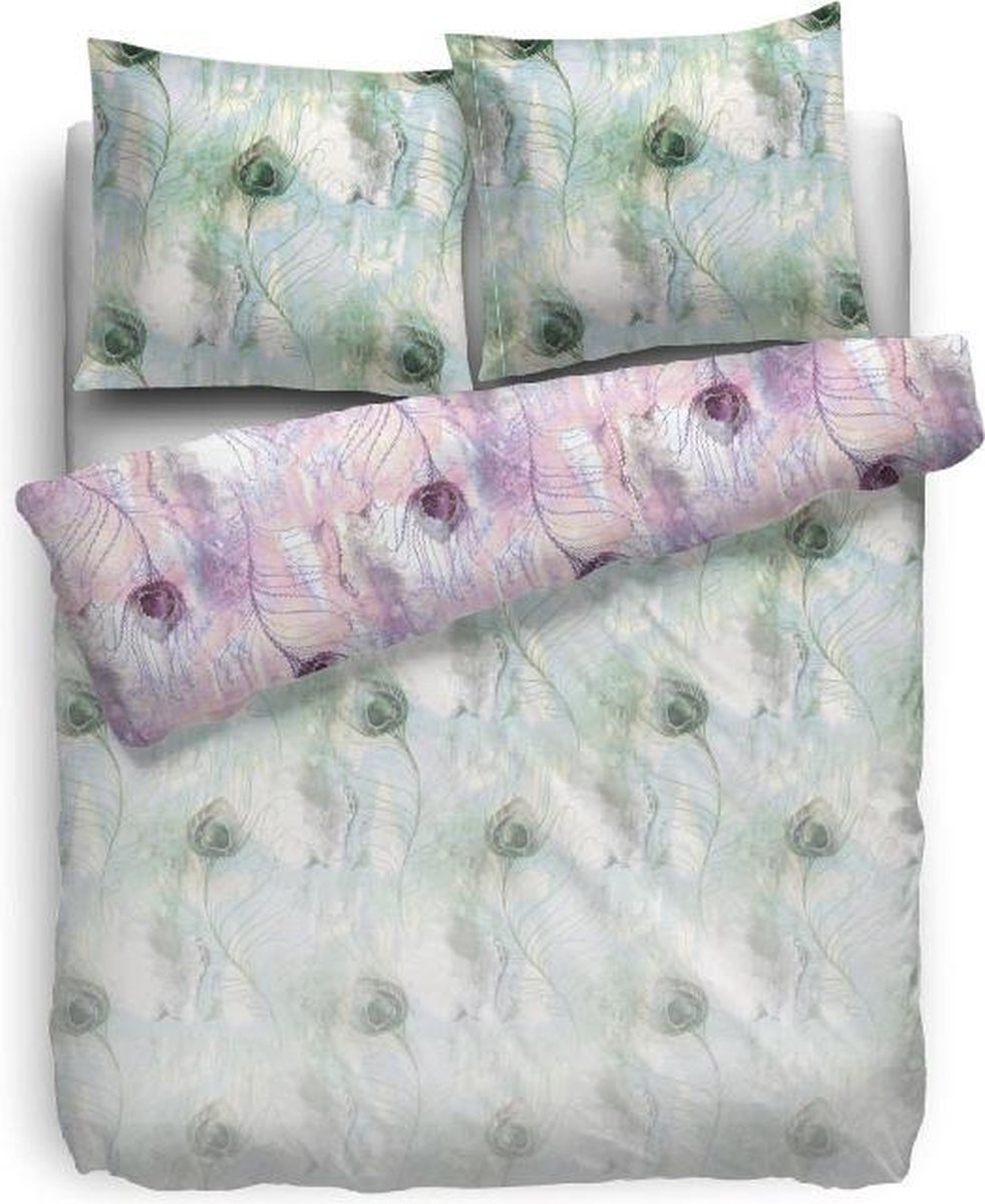 Heckettlane Irene Dekbedovertrek - Eenpersoons - 140x200/220 cm - Roze