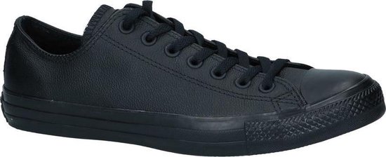 Converse - Chuck Taylor All Star Leather High - Sneaker Dressed Low - Homme - Taille 44 - Zwart; Noir - Noir Monochrome