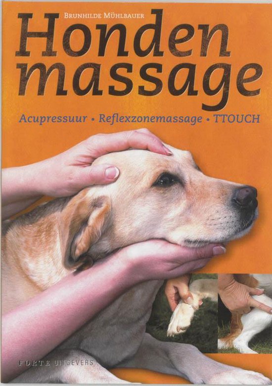 Cover van het boek 'Hondenmassage' van B. Muhlbauer