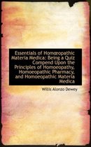 Essentials of Homopathic Materia Medica