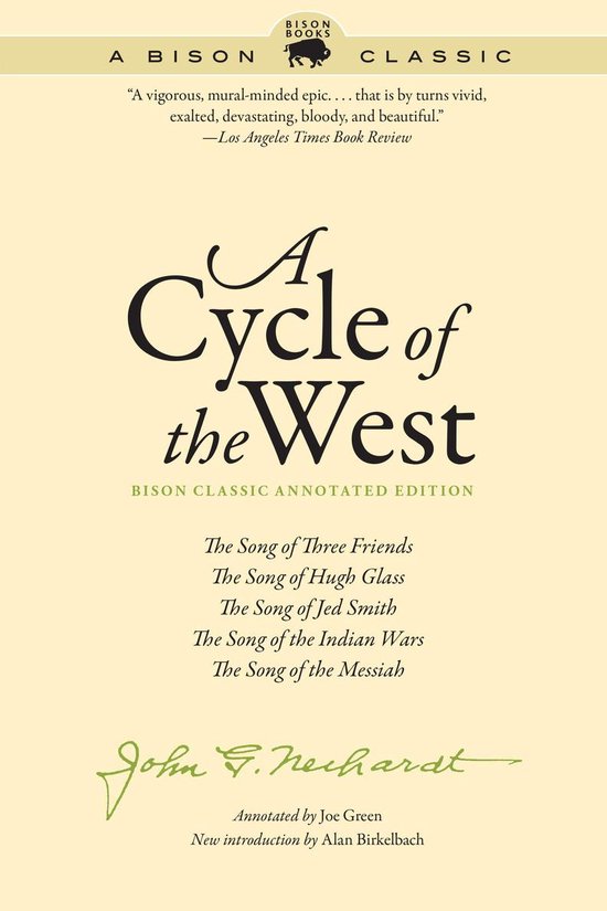 Bison Classic Editions - A Cycle of the West - cover
