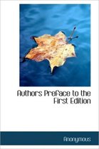 Authors Preface to the First Edition