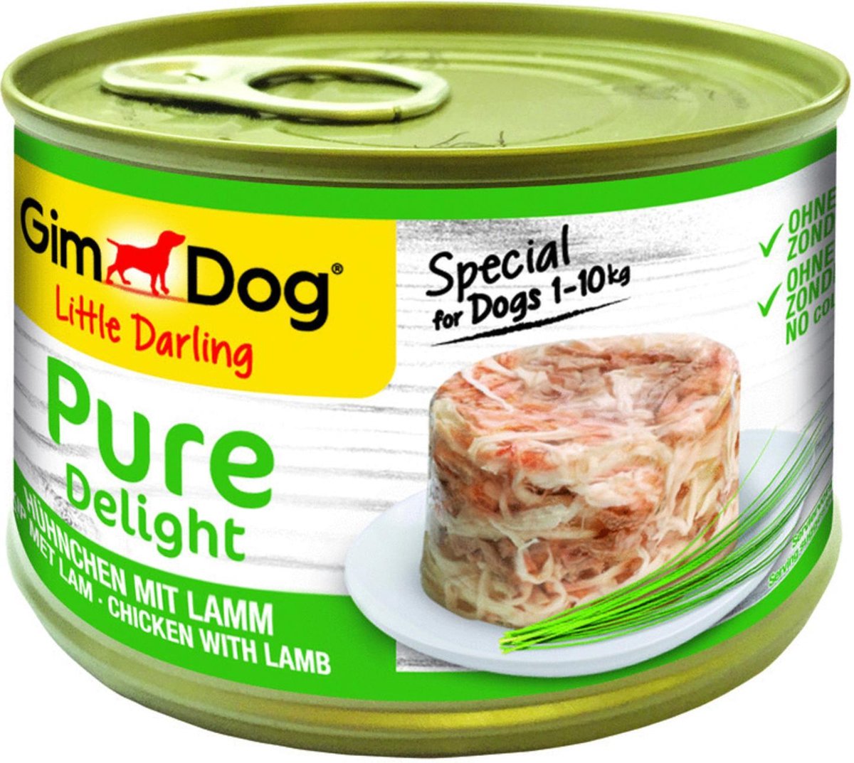 GimDog Little Darling Pure Delight Kip - Lam 150 gr