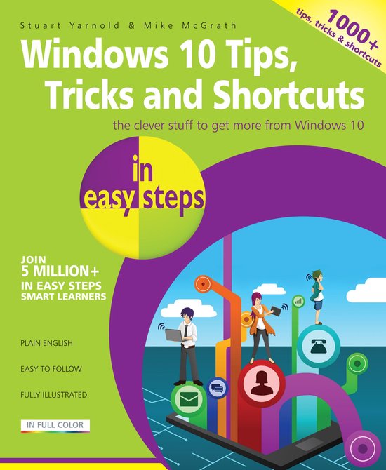 In Easy Steps - Windows 10 Tips, Tricks & Shortcuts in easy  ... - cover