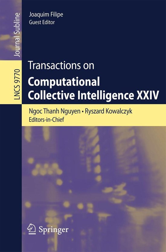 Computer Science (R0) - Transactions on Computational Collec ... - cover