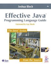 Effective Java (TM) Programming Language Guide