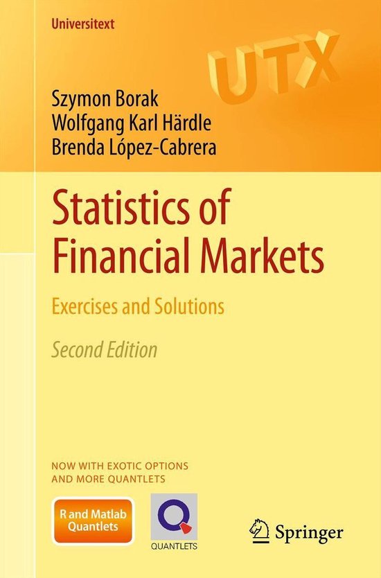 Mathematics and Statistics (R0) - Statistics of Financial Ma ... - cover