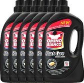 Omino Bianco Black Care - Lessive foncée - 6 x 2L (198 lavages) - Détergent liquide - Emballage avantage