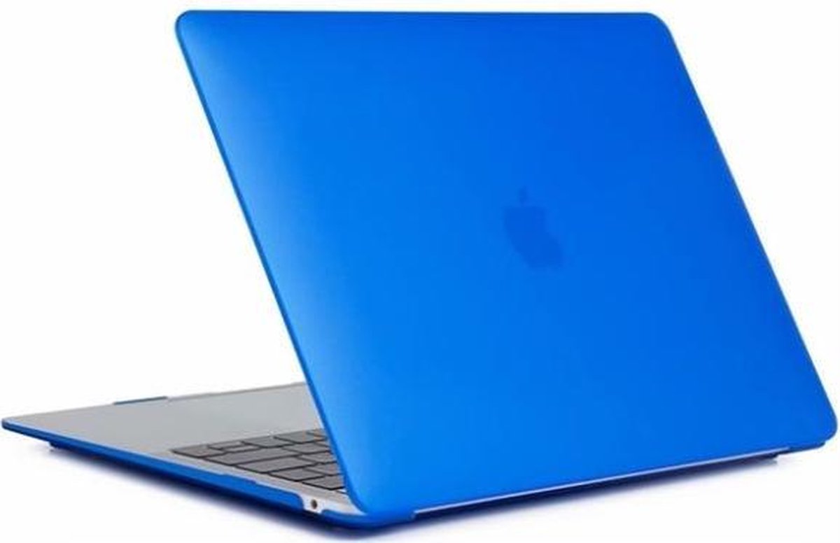 Macbook Case voor New MacBook Air 2018 13 inch (A1932) - Laptopcover - Matte Donker Blauw