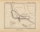 Historische kaart, plattegrond van gemeente Herkingen in Zuid Holland uit 1867 door Kuyper van Kaartcadeau.com