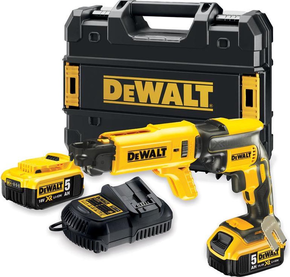 DeWalt DCF620P2K: Brushless gipsschroefmachine 18V met 2 accu's thumbnail 7
