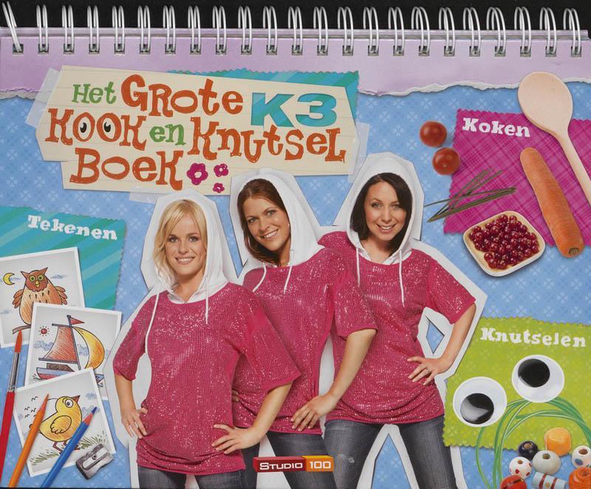 Het grote K3 kook en knutselboek, Gert Verhulst | 9789059166431 | Boeken |  bol.com