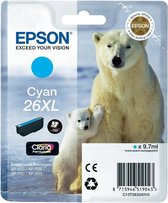 EPSON 26XL inktcartridge cyaan high capacity 9.7ml 700 paginas 1-pack RF-AM blister