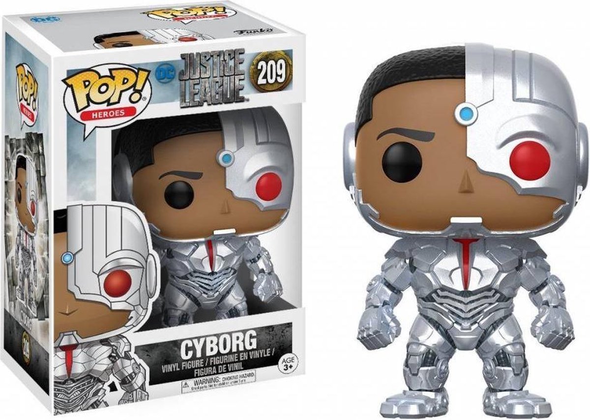 Funko Pop! Dc: Justice League Movie Cyborg - Verzamelfiguur