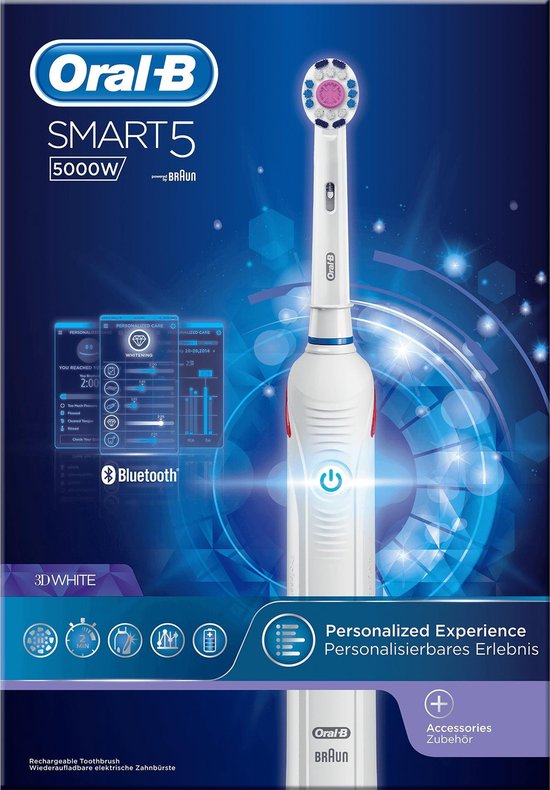 Oral-B Smart 5 5000W 3DWhite Adult White | bol.com