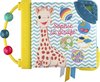 Sophie de giraf Eerste ontdekboekje - Babyboekje - Baby boek - Stimuleert 5 zintuigen - Leren tellen met Sophie! - Vanaf 3 maanden - 14.5x20x3 cm