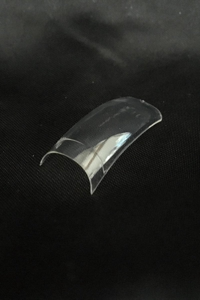 Gellex Supper Slim Tip Clear-ASNT1 kort opzetstuk 120 st. kunstnagels acryl gel nagels