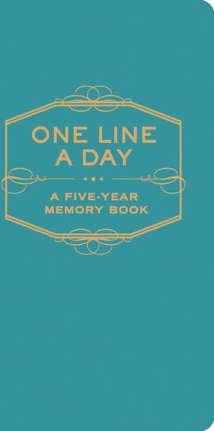 One Line a Day - Dagboek voor 5 jaar - A Five-Year Memory Book