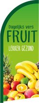 Beachflag - Dagelijks Vers Fruit - Vlag + Hengelsysteem - Actievlag.nl