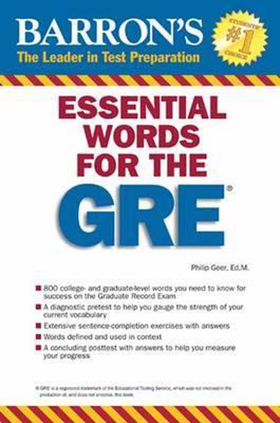 Essential Words For The Gre - cover